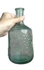 Vintage Glass Decanter Soviet Carafe Container Wine Vodka Bottle USSR 1970s 
