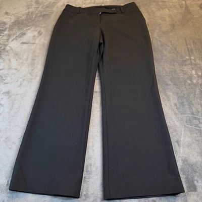 Брюки эластичные женские Ann Taylor Lindsay черные миниатюрные размер 6P 30x27,5 дюйма - Изображение 1 из 4