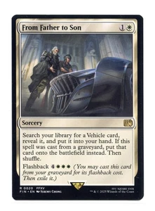 From Father to Son R 0020 Regular Final Fantasy MTG Card NM - Picture 1 of 2