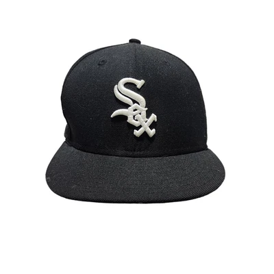 Chicago White Sox MLB Baseball Cap Fitted 6 5/8  Men New Era Embroidered  - Image 1 of 4