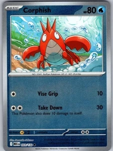 Pokémon TCG - Corphish 033/132 (RH Reverse Holo) - Mega Evolution Base - Picture 1 of 1