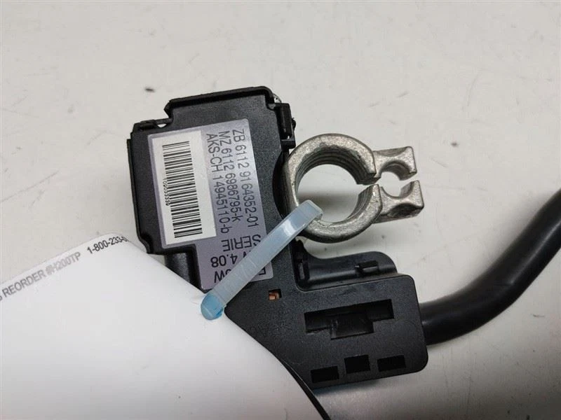 Cabo de bateria negativo BMW 328i 335i 2007-2011 fabricante de equipamento original 9164352 - Imagem 1 de 4