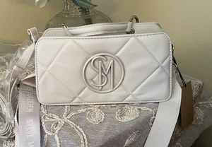 Steve Madden Bevie Quilted Satchel Top Handle Bag - Picture 1 of 5