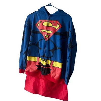 Disfraz de Superman Juvenil Sudadera con Capucha con Capa Halloween Juventud XL 16-18 Foto 1 de 4