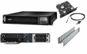 APC SRT1500RMXLA-NC Smart-UPS 1500VA 1350W 120V Network AP9631 Power Backup "A" - Picture 1 of 8