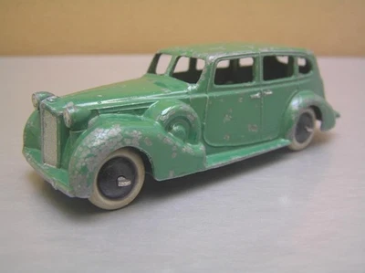 Dinky Toys 39a Packard edición de posguerra temprana con bujes negros lisos raro original Foto 1 de 4