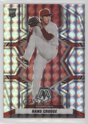 2022 Panini Mosaic Variation Prizm Hans Crouse (Pitching Windup) #236 Rookie RC - Image 1 of 2