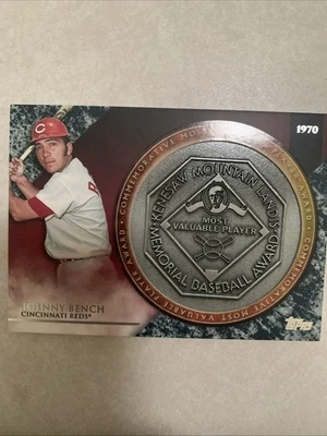 1969 Topps Johnny Bench — 第 1/2 张图片