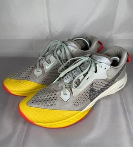 Nike Air Zoom Terra Kiger Gris/Amarillo Trail Running Zapatos Reino Unido 8.5 - Imagen 1 de 9
