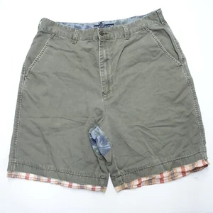 Tommy Hilfiger Shorts Men's 34 Gray 100% Cotton Slash Pocket Lined Regular Fit - Picture 1 of 5