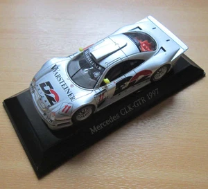 Modellino auto 1:43 MAISTO MERCEDES CLK-GTR 1997 metallo DTM Racing Minichamps Mobile - Foto 1 di 8
