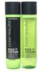 DUO Matrix Total Results Rock It Texture Shampoo & Conditioner 10.1oz NEW - Picture 1 of 1