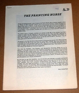 Prancing Horse Magazine #30  Ferrari Club of America  - Bild 1 von 1