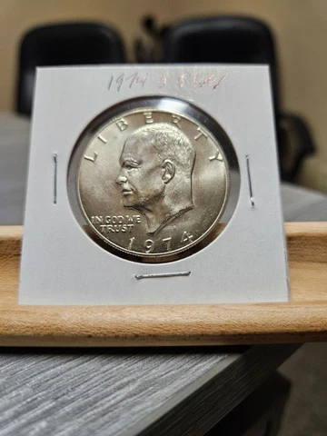 1974-S Eisenhower Dollar 40% SILVER - Uncirculated! Cover