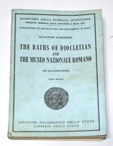 1955 SC Guidebook: The Baths of Diocletian and Museo Nazionale Romano No. 78 - Imagen 1 de 21