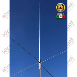 Grazioli FE10V 5/8 λ Antenna for the 10 or 11m band 5KW Super Ground Plane - Picture 1 of 4