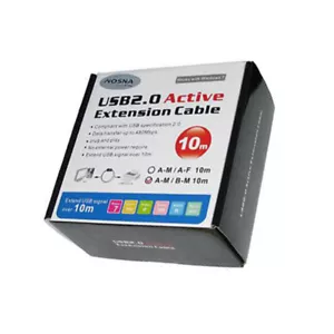 32 Ft (10 meter) USB 2.0 Type A Male to B Male Active Extension Cable w/ Booster - Picture 1 of 2