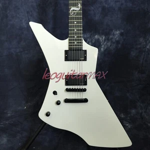 James Hetfield Snakebyte E-Gitarre Linkshänder White Explorer 2 Humbucker - Bild 1 von 10