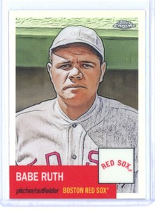 2022 BABE RUTH TOPPS CHROME PLATINUM ANNIVERSARY #3 REFRACTOR!!
