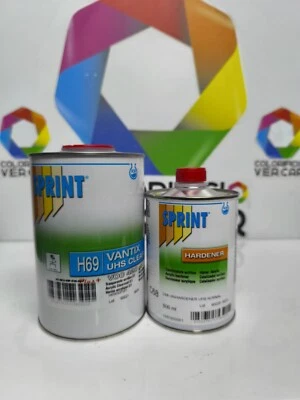 H69 PLUS + C68 TRASPARENTE LUCIDO UHS VANTIX UHS CLEAR ANTICOLATURA ICR SPRINT
