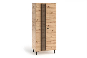 Hochschrank Garderobe Kleiderschrank Laura Schrank Mehrzweckschrank Schlafzimmer - Bild 1 von 6