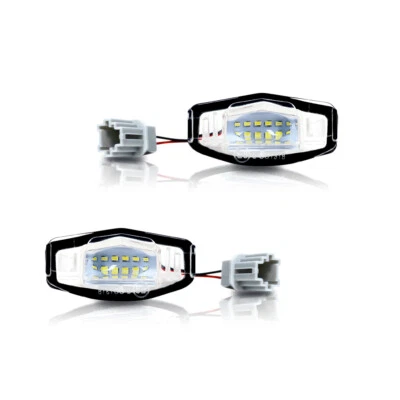 2Pcs 6000K LED License Plate Light White Kits For 2003-2017 Honda Accord Sedan Foto 1 de 4