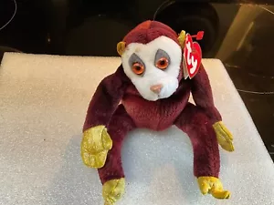 TY Beanie Baby Schweetheart the monkey Retired 1999 with errors - Picture 1 of 6