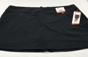 Greg Norman Women’s Stretch Golf Lined Short with 3 Pocket Skort, Black, XXL - Picture 1 of 4