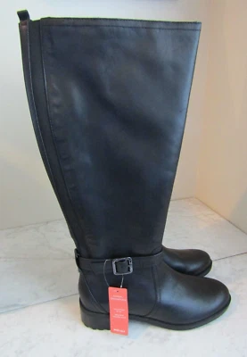 NUEVO EN CAJA Bota de vestir Easy Spirit Reverie hasta la rodilla negra cremallera lateral para mujer 7,5 M Foto 1 de 4