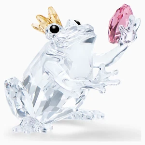 NEU SWAROVSKI KRISTALL FROSCH PRINZ FIGUR #5492224 MARKE NEU IM KARTON NIEDLICH SPAREN $ SELTEN FS - Bild 1 von 1
