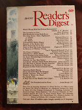 Readers Digest avril 1972 Jack Valenti Dr Theofrastus Seuss Walter Hagen