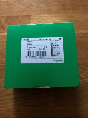 Schneider 16129 4P 16A Contactor 24V AC 2 N/O 2 N/C - Image 1 of 4