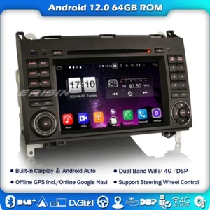 DAB+Autoradio Android 12.0 für Mercedes Benz Klasse A/B Vito Sprinter 64GB ROM - Bild 1 von 10