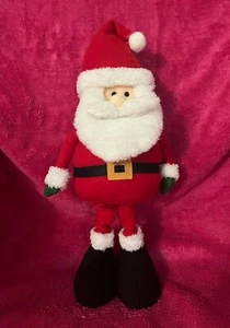 Christmas Expanding Legs Plush Santa Greeter 15” to 24” Tall! NEW in Box! - Picture 1 of 12