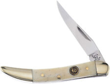 Hen & Rooster 961-WSB Toothpick Stainless Blade Bone Handle Folding Knife