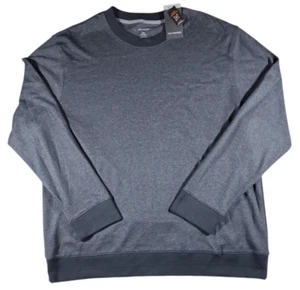 Van Heusen Essential Stain Shield Luxore Crew Gray Heather Men's XXL NWT MSRP$65 - Picture 1 of 5