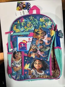 Kids Encanto Character Backpack 5-Piece Set NWT - Picture 1 of 7