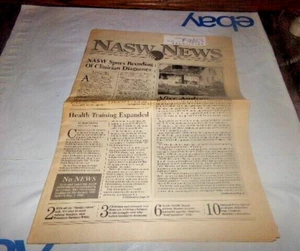 De colección National Associated Social Workers periódico Hurricane Andrew 1992 - Imagen 1 de 8
