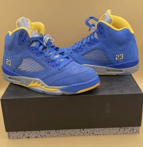 Usato taglia 10 - Air Jordan 5 retrò ""Laney JSP"" CD2720400 - Foto 1 di 8
