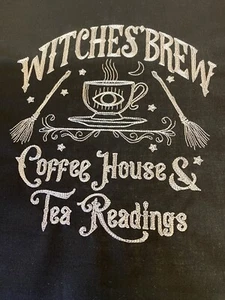 Embroidered Quilt Block/Panel. Large Design. Witches Brew - Picture 1 of 3