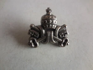 distintivo religioso stemma Vaticano chiesa chiavi e corona - Picture 1 of 1