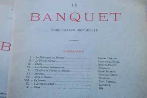 Proust 1892-1893 Unpublished Texts The Banquet - Picture 1 of 13