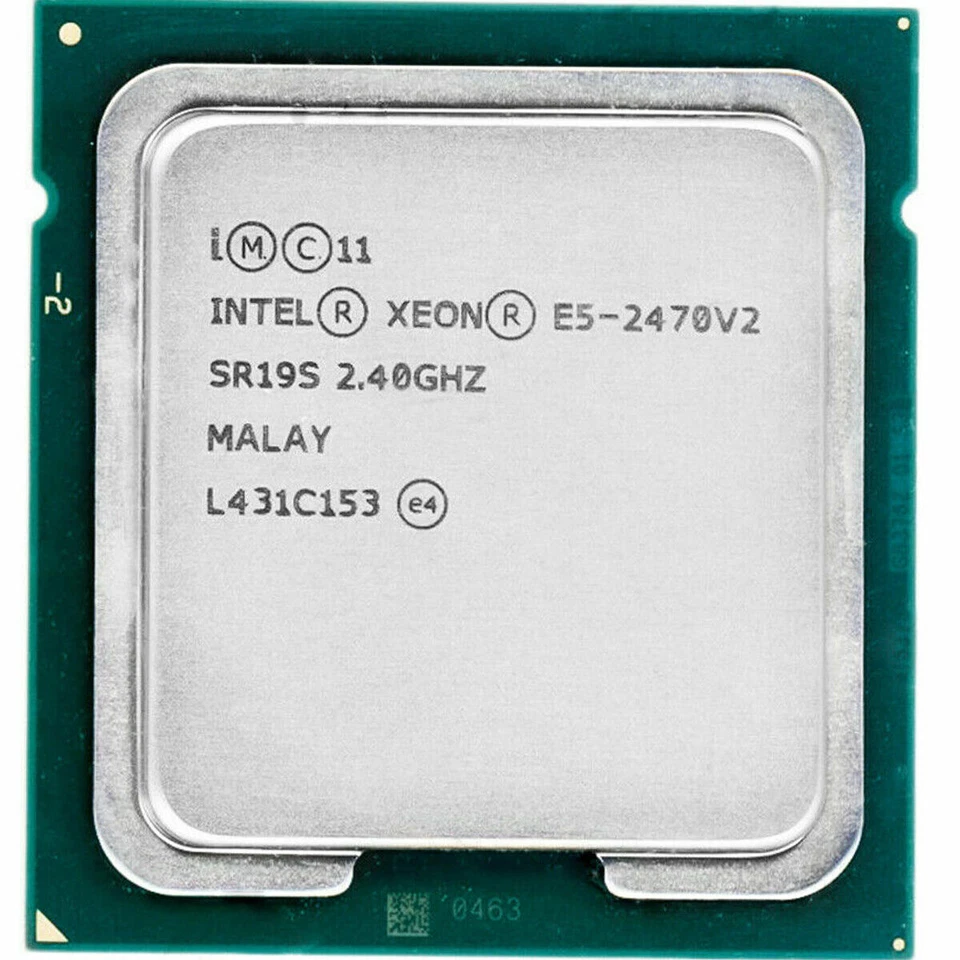 Original Intel Xeon E5-2470 V2 2.4 GHz Ten-Cores SR19S LGA 1356 Processor CPU US - Image 1 of 1
