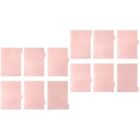  2 Pack Rosa Pp Trennwand Farbige Tabs Etiketten Registerkarten Fr Notizbcher