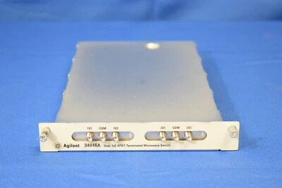 Agilent 34946A /020 Dual 1x2 SPDT Terminated Microwave Switch Module for 34980A - Image 1 of 4