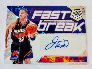Jason Kidd 2019-20 Panini Mosaic Fast Break Disco Prizm Autograph Auto - Picture 1 of 1