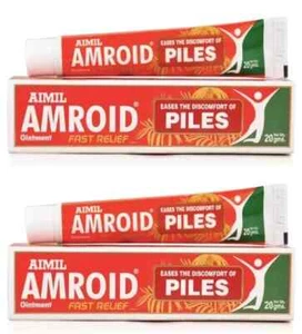AMROID Ointment 20g (Pack of 2) by AIMIL | Herbal Ayurvedic free shipping - Picture 1 of 4