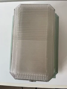 Holophane Vintage 1940s Bulkhead Lights Prismatic - Picture 1 of 13