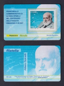 Philatelic Card Altiero Spinelli 2007 - Picture 1 of 1