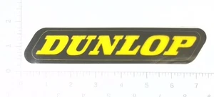 Calcomanía adhesiva publicitaria vintage Dunlop Motorsports carreras de motocicletas - Imagen 1 de 1